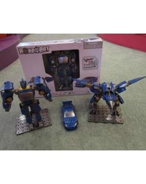 Конструктор - трансформер RoaBot 55020 1:32.Jaguar XKR 3 в 1, в коробке