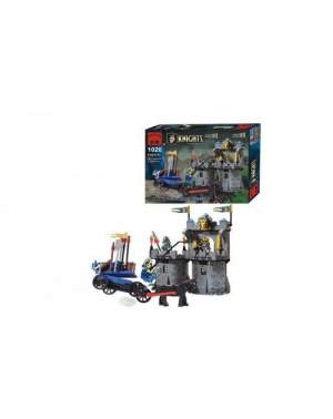 Конструктор Brick 1020 РЫЦАРИ Братский форт, 267 дет.,в разобр.. коробке